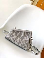 Okify Fendi First Small With Silver Crystal 26x9.5x18cm - 1