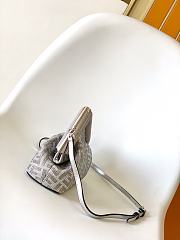 Okify Fendi First Small With Silver Crystal 26x9.5x18cm - 2