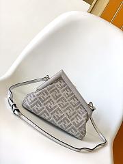 Okify Fendi First Small With Silver Crystal 26x9.5x18cm - 3