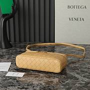 Okify Bottega Veneta Bang Bang Vanity Case Bag in Oatmeal 22x12.5x5 cm - 3