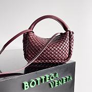 Okify Bottega Veneta Mini Cobble Top Handle Barolo Bag 23x11x8cm - 2