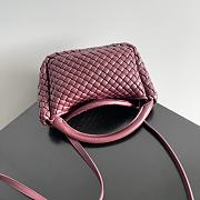 Okify Bottega Veneta Mini Cobble Top Handle Barolo Bag 23x11x8cm - 5