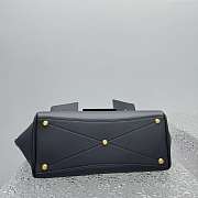 Okify Balenciaga Bel Air Medium Carry All Bag in Black-Gold Hardware 30x29x16cm  - 3