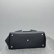 Okify Balenciaga Bel Air Medium Carry All Bag in Black-Silver Hardware 30x29x16cm  - 2