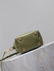 Okify YSL Le 37 Mini Green Bucket Bag 15x13x6cm - 5