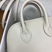 Okify Hermes Mini Bolide Evercolor White 20x15x8cm - 5