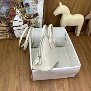 Okify Hermes Mini Bolide Evercolor White 20x15x8cm - 2