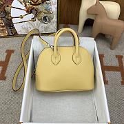 Okify Hermes Mini Bolide Evercolor Light Yellow 20x15x8cm - 1