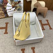 Okify Hermes Mini Bolide Evercolor Light Yellow 20x15x8cm - 5