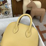 Okify Hermes Mini Bolide Evercolor Light Yellow 20x15x8cm - 3