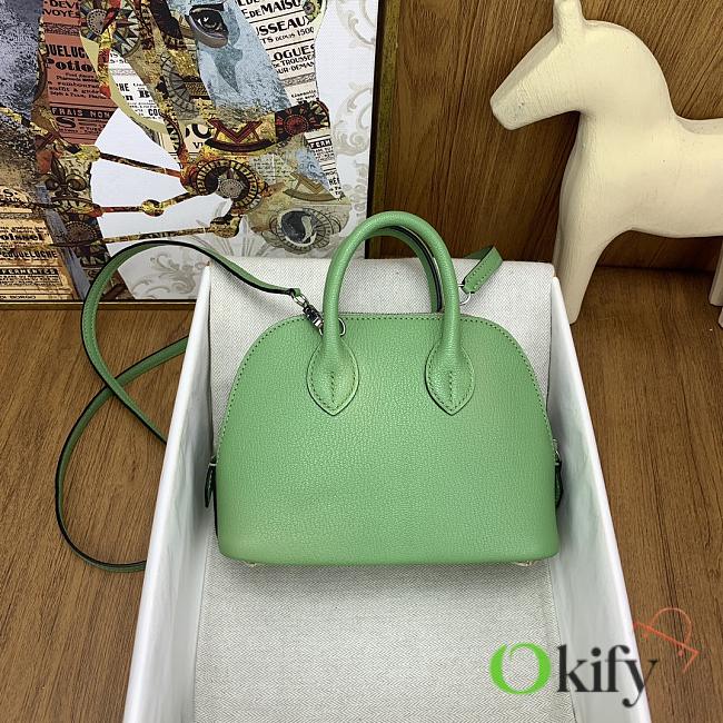 Okify Hermes Mini Bolide Evercolor Green 20x15x8cm - 1