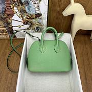 Okify Hermes Mini Bolide Evercolor Green 20x15x8cm - 1