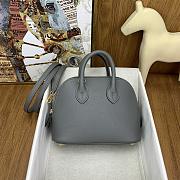 Okify Hermes Mini Bolide Evercolor Gray/Grey 20x15x8cm - 1