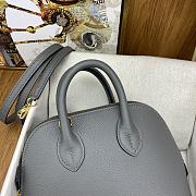 Okify Hermes Mini Bolide Evercolor Gray/Grey 20x15x8cm - 4