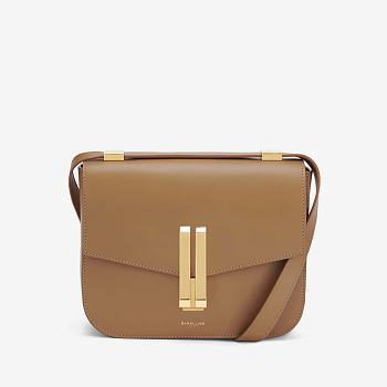 Okify Demellier Vancouver Bag in Light Tan 23x18x7cm 