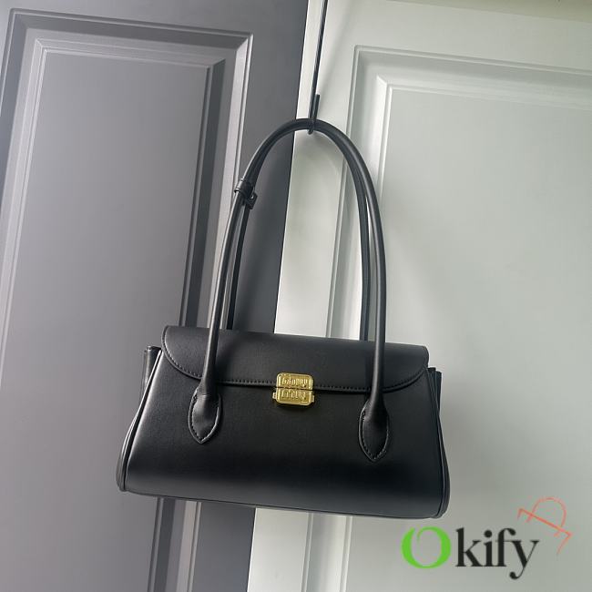 Okify MiuMiu BlackBaguette Bag 28.5x8x17cm - 1