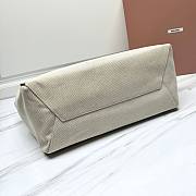 Okify MiuMiu Isetan Canvas Tote Bag 38x16x30cm - 4