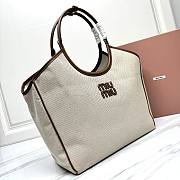 Okify MiuMiu Isetan Canvas Tote Bag 38x16x30cm - 2