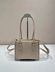 Okify Prada Galleria Saffiano leather mini light pink bag 20x13.5x9.5cm - 5