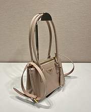 Okify Prada Galleria Saffiano leather mini light pink bag 20x13.5x9.5cm - 3