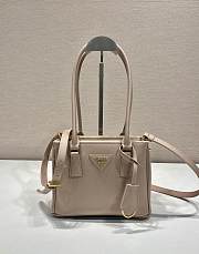 Okify Prada Galleria Saffiano leather mini light pink bag 20x13.5x9.5cm - 1