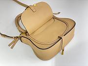 Okify Chloe Medium Marcie bag in Milk Tea Grained Leather 30x23x10cm - 2