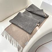 Okify Loewe Light Grey/Gray Scarf 38x180cm 18368 - 4