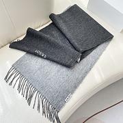 Okify Loewe Grey/Gray Scarf 38x180cm 18369 - 2