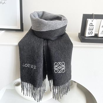 Okify Loewe Grey/Gray Scarf 38x180cm 18369