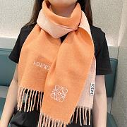 Okify Loewe Orange Scarf 38x180cm 18370 - 1