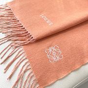 Okify Loewe Orange Scarf 38x180cm 18370 - 2