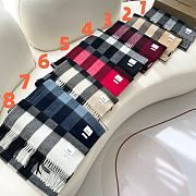 Okify Burberry Scarf With Different Colors 45x210cm - 1