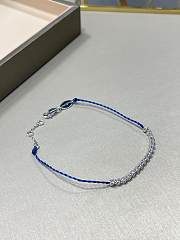 Okify Redline Diamond Blue Bracelet - 4