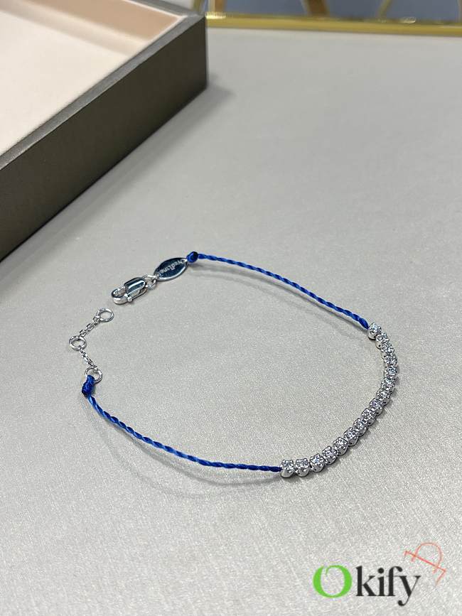 Okify Redline Diamond Blue Bracelet - 1