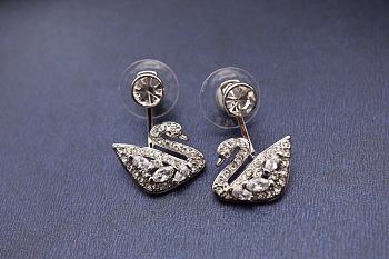 Okify Swarovski Swan Lake Earrings 