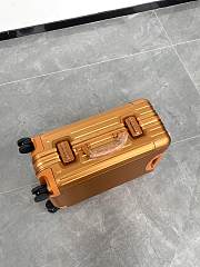 Okify Rimowa Aluminium Mars Orange Suitcase 21 inch  - 3