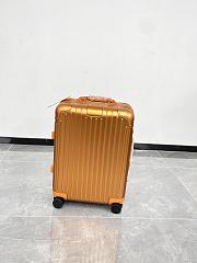 Okify Rimowa Aluminium Mars Orange Suitcase 21 inch  - 2