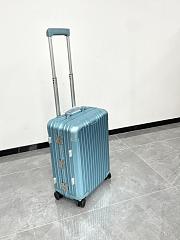 Okify Rimowa Aluminium Artic Blue Suitcase 21 inch  - 1