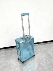 Okify Rimowa Aluminium Artic Blue Suitcase 21 inch  - 3