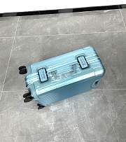 Okify Rimowa Aluminium Artic Blue Suitcase 21 inch  - 2