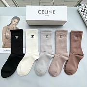 Okify Celine Set 5 pairs of socks 18394 - 1