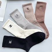 Okify Celine Set 5 pairs of socks 18394 - 3