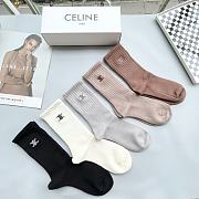 Okify Celine Set 5 pairs of socks 18394 - 2