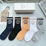 Okify Versace Set 5 pairs of socks 18395 - 1