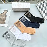 Okify Versace Set 5 pairs of socks 18395 - 3