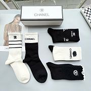 Okify Chanel Set 5 pairs of socks 18396 - 2