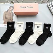 Okify MiuMiu Set 5 pairs of socks 18397 - 1