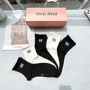 Okify MiuMiu Set 5 pairs of socks 18397 - 4