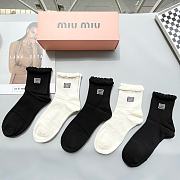 Okify MiuMiu Set 5 pairs of socks 18397 - 2