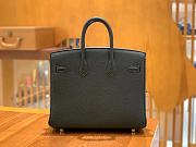 Okify Hermes Birkin Black Togo 25 cm-Kendall Jenner - 4